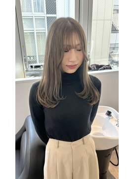 ホープ(hope) レイヤーカット×ミルクティーベージュ