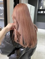 ゲームバイアランスミシー 心斎橋(GAME by Alan Smithee)&nbsp;ダブルカラー／ブリーチカラー/ピンクカラー