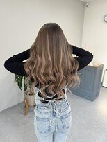 アネラ(Anela)&nbsp;シールエクステでハイライトデザイン【平井】