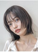 ★20代30代40代／小顔似合わせくびれカット／前髪こなれミディ
