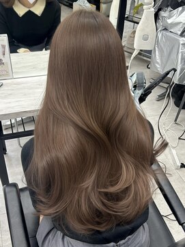 アマトウキョウ アユンチェ(AMA TOKYO×AYUNCHE) チョコブラウン アッシュブラウン 透明感カラー