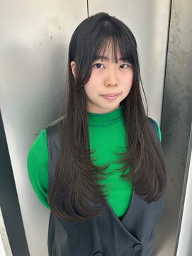 ビューナゴヤ 名駅(VIEW NAGOYA) レイヤーカット/ロングレイヤー/似合わせカット/顔まわりカット