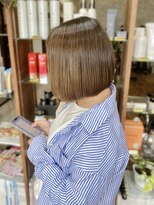 ヘアークルーズピース (hair cruise Piece)&nbsp;ボブ/アースカラー/ブラウンベージュ