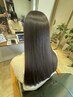 【6月/平日限定】カット＋予防美髪カラー+髪質改善ヘアエステ ￥14300