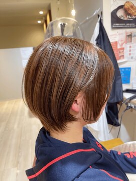 ハピエル ヘアークルー(HAPPYEL hair crew) 20代30代大人可愛い艶感アッシュグレージュケアブリーチ