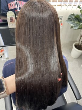 ソヨン 金山店(SOYON) チョコレートブラウン×縮毛矯正