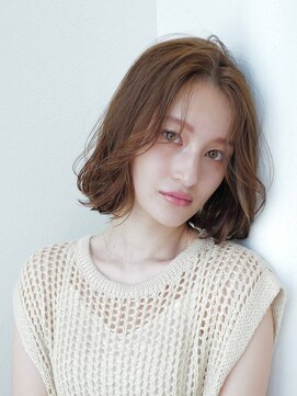 エースハバナ 渋谷(1 HAVANA) チョコグレージュ/20代30代大人かわいい/ミディアムレイヤー