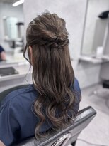 ネウィ 所沢(newi)&nbsp;ツイストアレンジのゆるふわハーフ