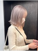 【GEEKS渋谷】ハイトーン/初ブリーチ/透明感/イメチェン/小顔/夏