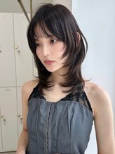 レミエ ダイカンヤマ(lemiie) ナチュラルなウルフカット