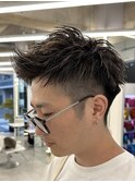 スパイキーショート/ハイライトカラー