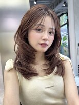 シティ(CITY)&nbsp;レイヤーカット　ハッシュカット　韓国ヘア