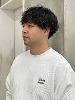 ソーコ 渋谷(SOCO) メンズカットメンズショートメンズマッシュツイストパーマ