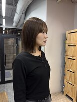 ヌープヘアーアイス(NUUP.hair ici)&nbsp;★ブリーチなしチョコレートブラウンオリーブベージュアッシュ冬