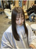 黒髪カタログ/クラゲヘアー/オリーブグレー