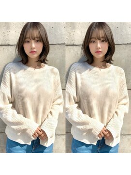 透明感レイヤーボブ