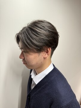 毛流れセンターパート