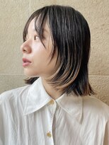 ビュートリアム265(BEAUTRIUM 265) ボブレイヤー/小顔ボブ/裾カラーブリーチ/切りっぱなし/前髪あり