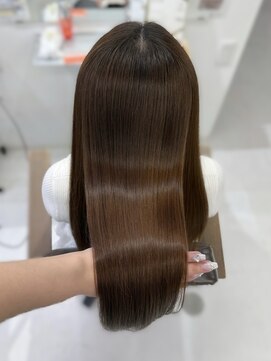 ハピネス 梅田茶屋町店(HAPPINESS) 韓国風/レイヤーカット/顔周り/顔まわり/髪質改善/ベージュ