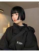 ネルケ 立川(nelke) 切りっぱなしボブ/小顔ボブ/ミニボブ/ラインボブ/コンパクトボブ