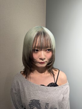 ギークス(GEEKS) 【GEEKS渋谷】ルーツカラー/チョコミントカラー/レイヤーボブ