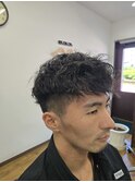 スパイラルパーマ