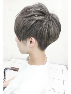 デイズ(days) ブリーチ1回色落ち綺麗赤味ゼロのダークアッシュグレーマッシュ