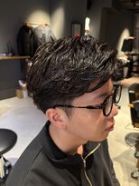 アンドワークス 2nd(&WORKS)&nbsp;ツーブロパーマスタイル