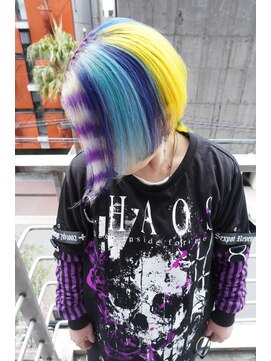 シィーム(cime) スーパー派手髪カラー