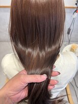 レンジヘアー(lange hair)&nbsp;暖色ブラウン【鈴鹿/津/ブリーチなし/髪質改善】