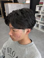 段 細かく動くニュアンスパーマ!
