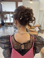 エムサロン 前橋川原(emusalon)&nbsp;【お呼ばれヘアセット】ふわふわシニヨン