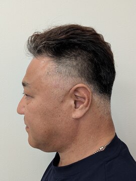 カットサロン うちだ パーマスタイル♪　刈り上げバックスタイル！
