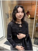 軽すぎないウルフパーマ