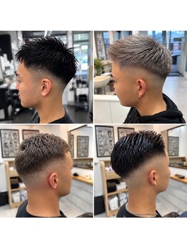 バーバーソーホー(barber SOHO)の写真/男らしさを引き出す、こだわりのスキンフェード