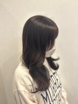 リム(Limb)&nbsp;【韓国ヘア】くびれ巻き　エギョモリ　暗めグレージュ