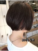 【馬渡信一】外国人風フレンチボブ