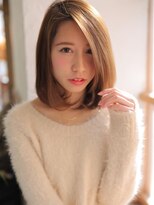 アグ ヘアー カノン 塚本店(Agu hair kanon) ☆ハイトーンのサラつやロブディー☆