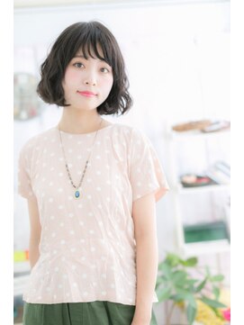 ヘアアンドビューティー ミック(Hair & Beauty miq) Aラインニュアンスボブで☆大人ガーリー(miq阿佐ヶ谷)