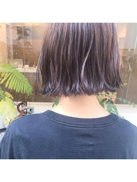 ツバメ ヘアー(TSUBAME HAIR) ボブ×ブルーバイオレット