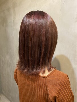 ルフレ 新宿本店2nd(Reflet) ハイライト/インナーカラー/イヤリングカラー/カット