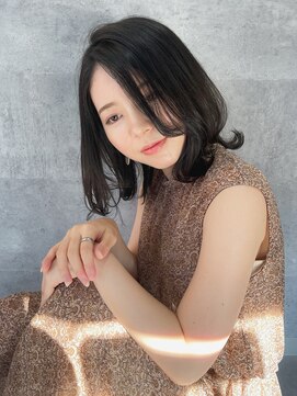 ニコル(NICOLL) 暗めグレージュ×大人可愛いくびれミディ【伊勢崎】【太田】