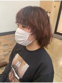 it.yui マッシュボブ オレンジブラウン