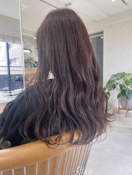 オリ 仙台(Oli) 着物ヘア/ダークアッシュ/ミディアムレイヤーカット［仙台］