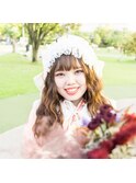 ロリータ振袖のダウンスタイル