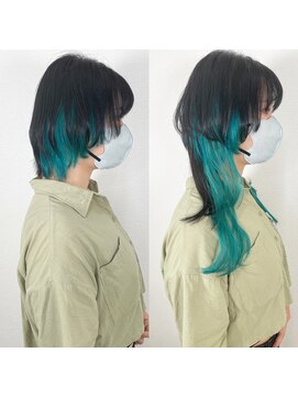 アンククロス 青山店(ANKH CROSS) シールエクステ×ウルフヘア