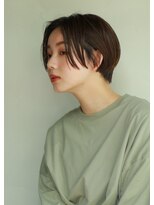 ナタン 自由が丘(NATHAN) マッシュヘアー×インディゴブルー×サファイア×栗色×ショート