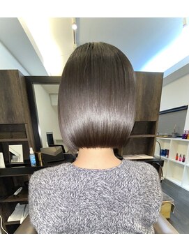 アールサロンプラスキャスパ 自由が丘(Rrsalon+CASPA) ぱつんボブ/ミニボブ/大人ボブ/肩上ボブ/質感カット/髪質改善Tr