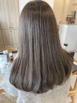 チェルシーヘアーデザイン(Chelsea hair design) ミルクティーベージュ｜透明感カラー