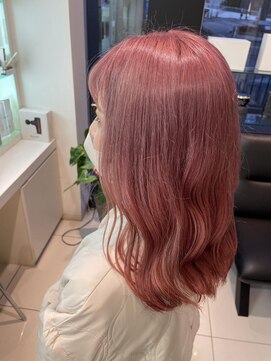 カペリベラ Capelli bella 枚方店 ピンクベージュ
